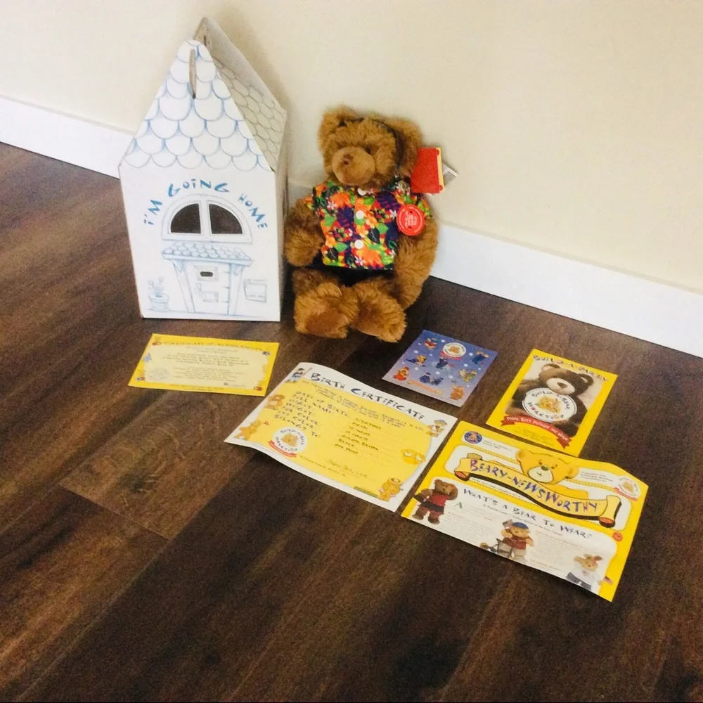 New Vintage Build A Bear Centennial Teddy Bear III Limited Edition